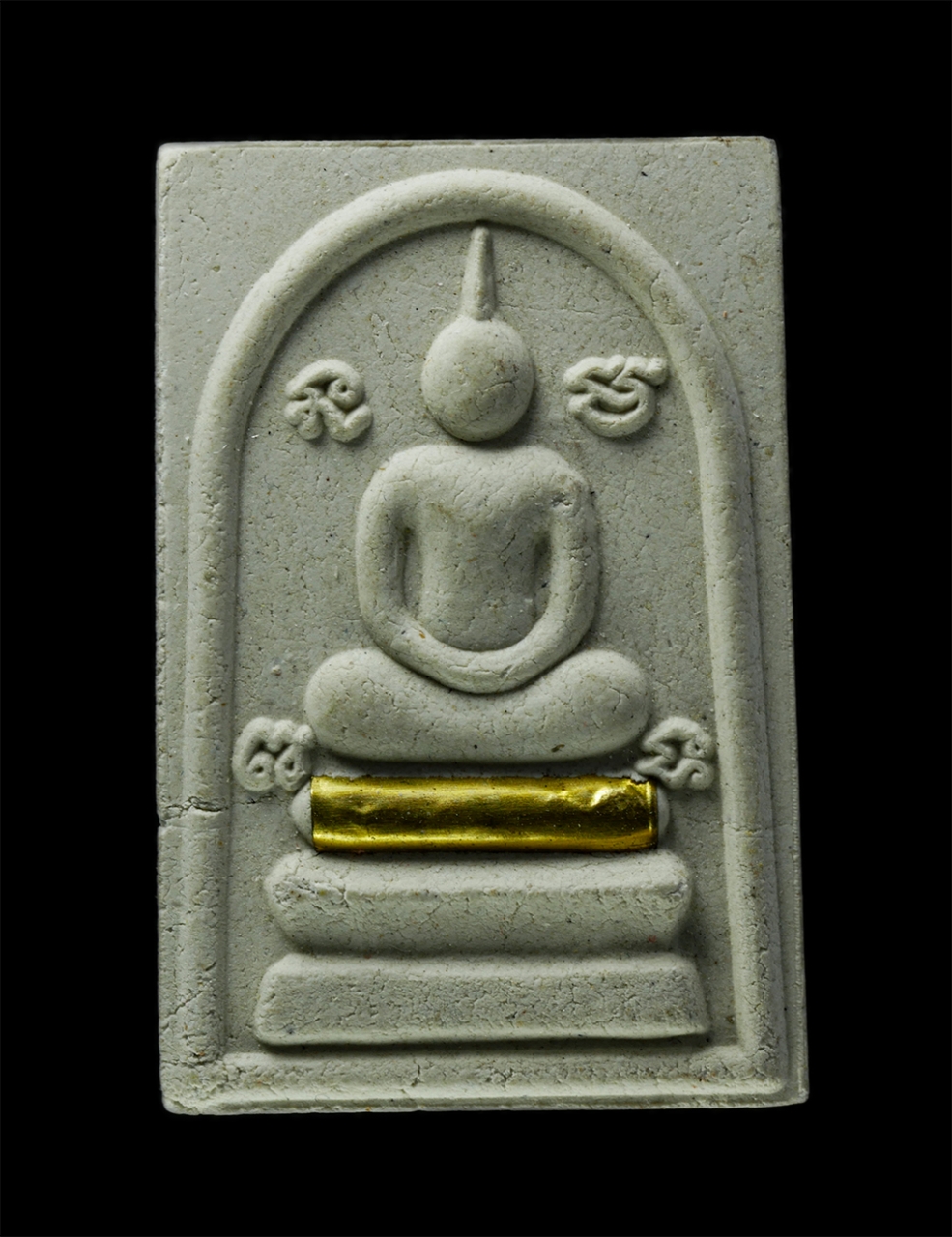 23Feb25 (7)p.jpg - พระสมเด็จหลวงปู่นาม วัดน้อยชมภู่ อ.ศรีประจันต์ จ.สุพรรณบุรี ปลุกเสกไตรมาส พ.ศ.2557 รุ่นเมตตา มหาลาภ เนื้อผงพุทธคุณ ผงว่าน ฝังตะกรุด สีทอง | https://kamulet.in.th